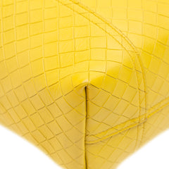 Leather Intrecciomirage Tote