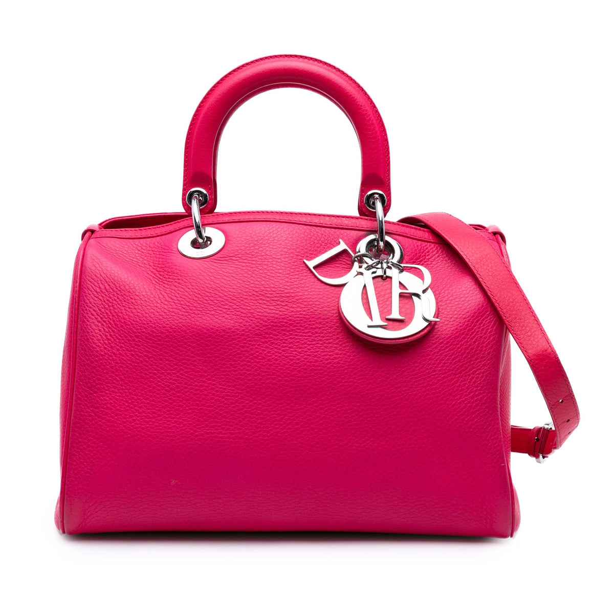 Medium Leather Diorissimo Satchel