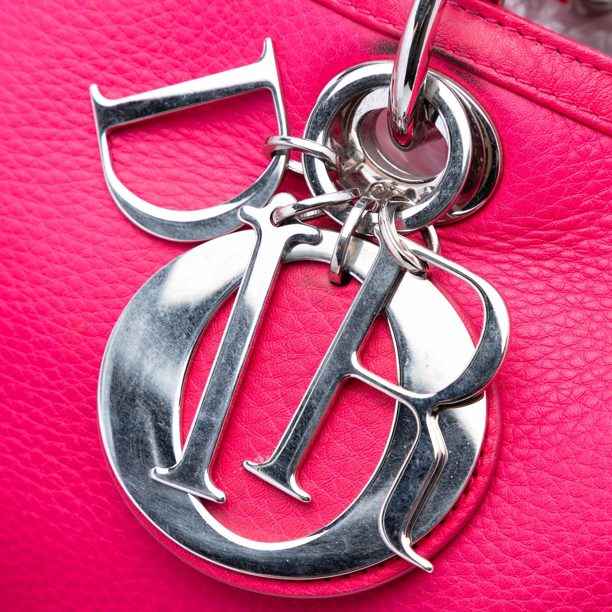 Medium Leather Diorissimo Satchel