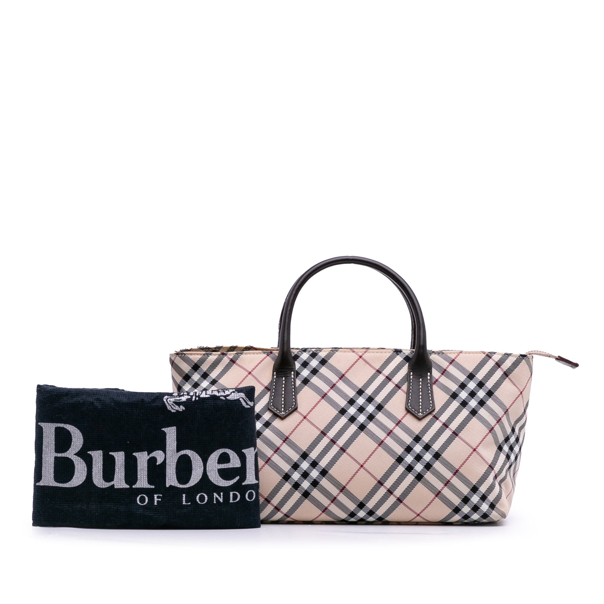 Nova Check Canvas Handbag