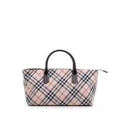 Nova Check Canvas Handbag