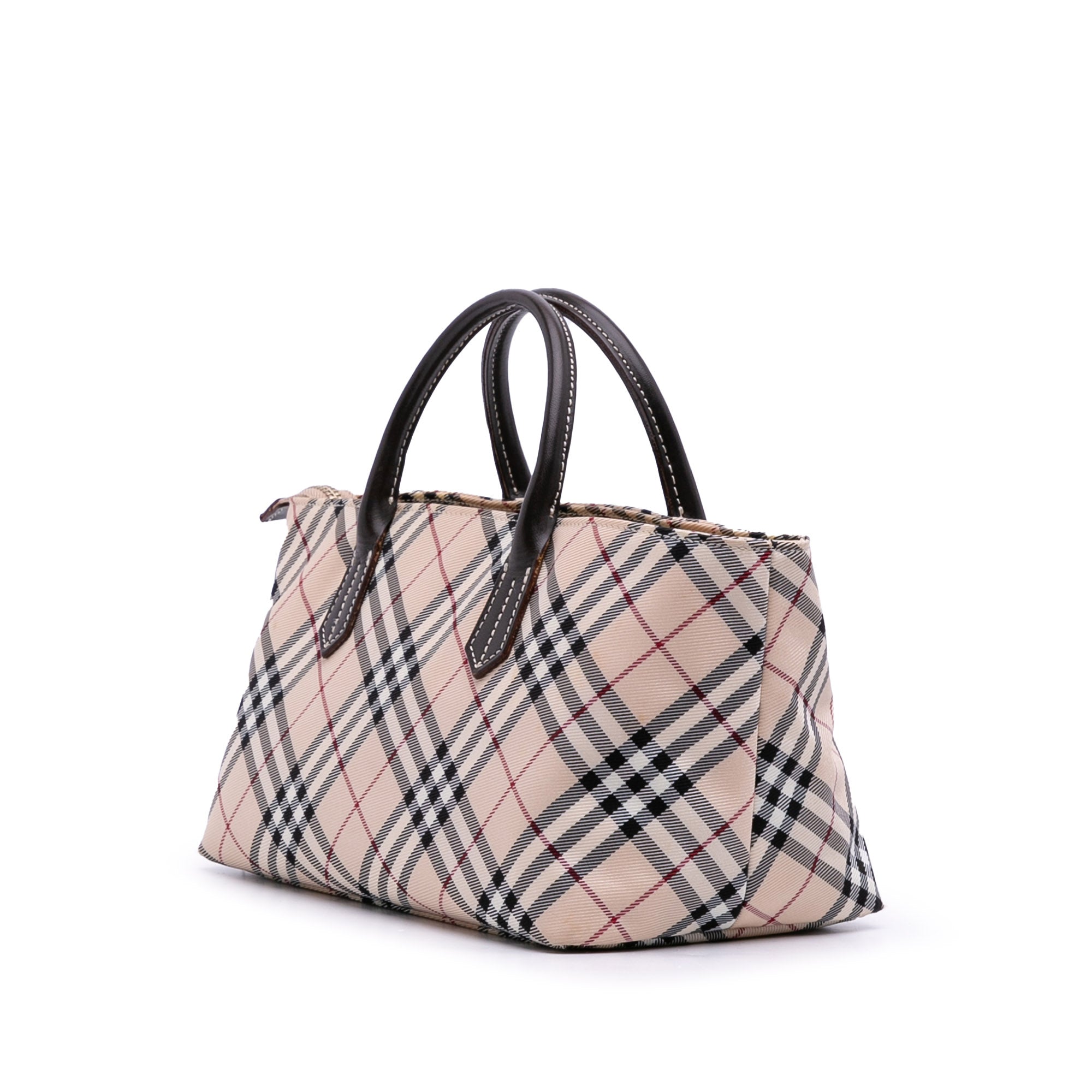 Nova Check Canvas Handbag