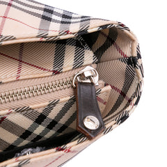 Nova Check Canvas Handbag