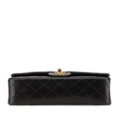 Medium Classic Lambskin Double Flap