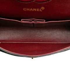 Medium Classic Lambskin Double Flap