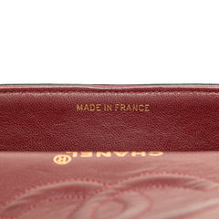 Medium Classic Lambskin Double Flap