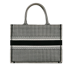 Medium Houndstooth Book Tote