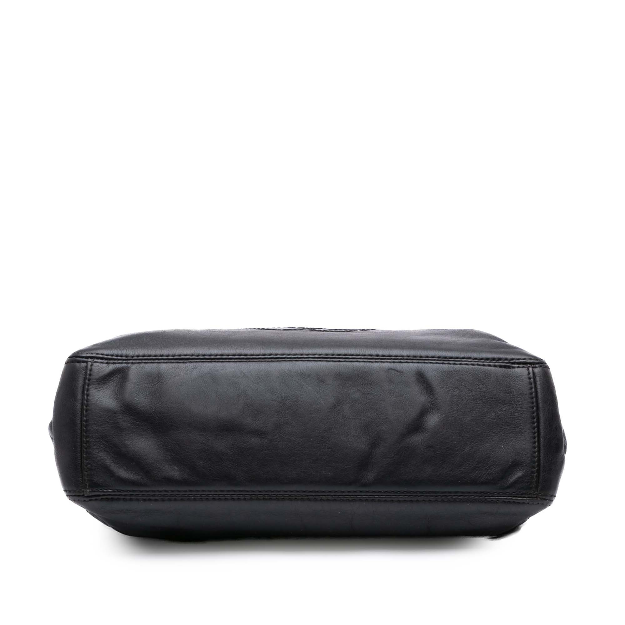 CC Lambskin Tortoise Top Handle Tote