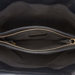 CC Lambskin Tortoise Top Handle Tote