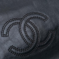 CC Lambskin Tortoise Top Handle Tote