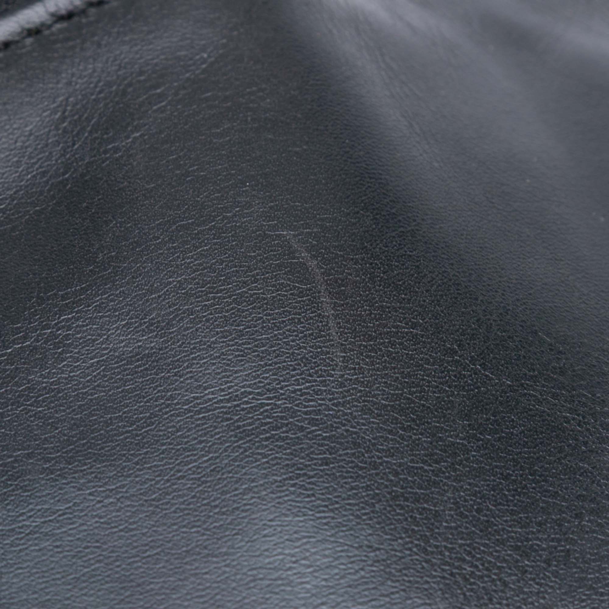 CC Lambskin Tortoise Top Handle Tote