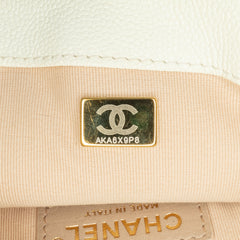Small Quilted Caviar Chain Melody Flap