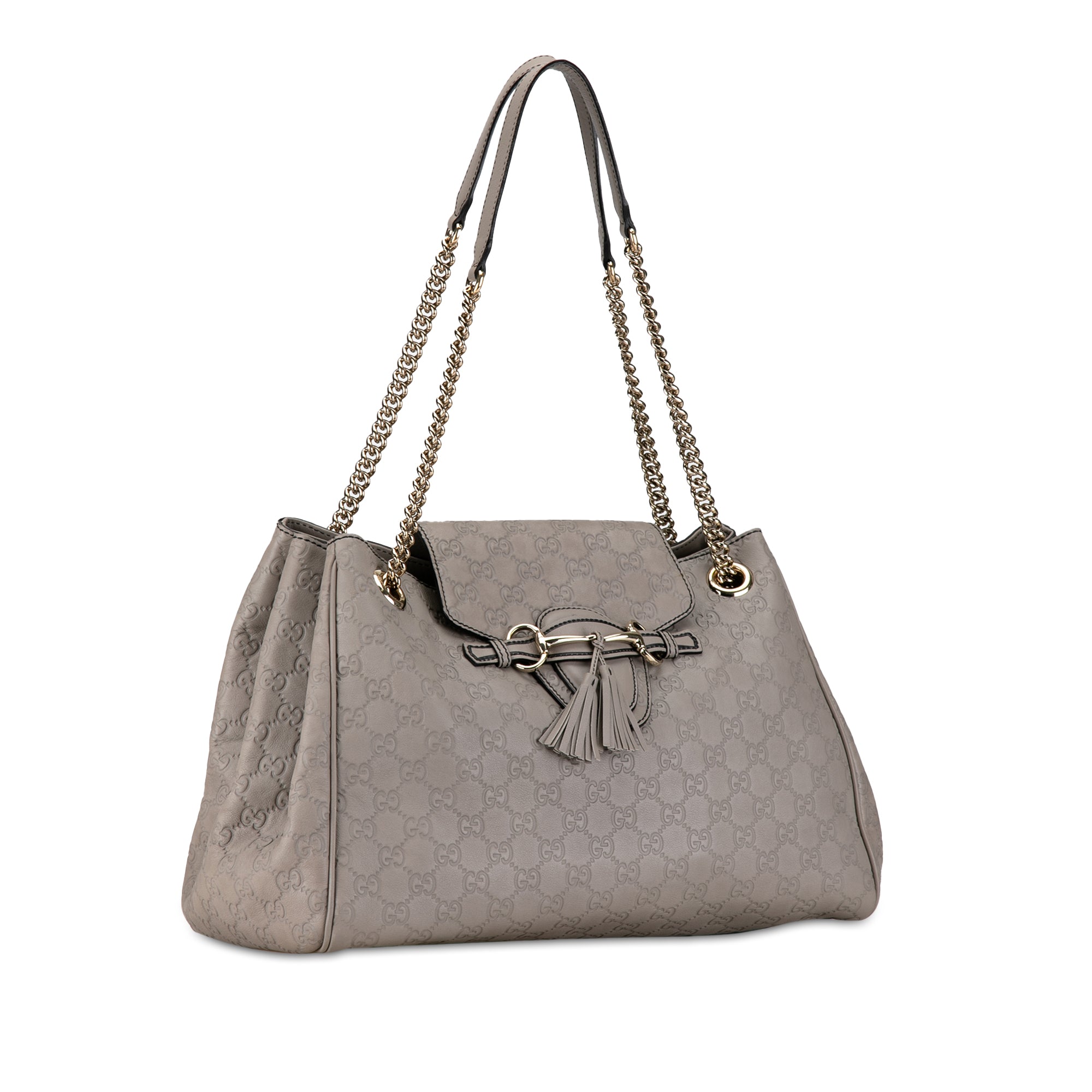 Large Guccissima Emily Chain Shoulder Bag_1