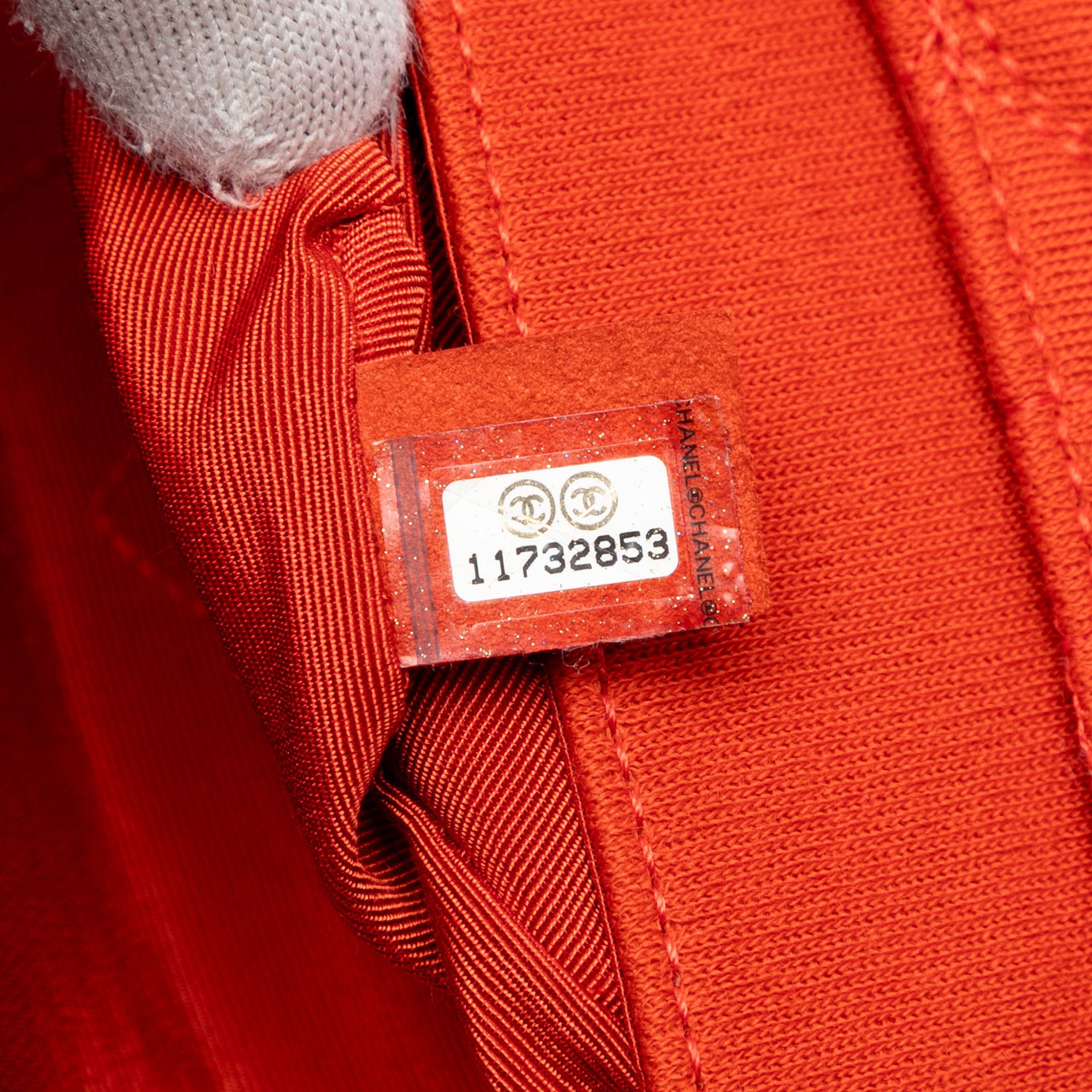 Reissue 2.55 Quilted Jersey Coco Croc Double Flap 225