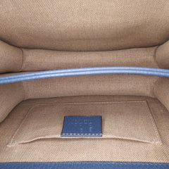 Small Dollar Calfskin Interlocking G Crossbody