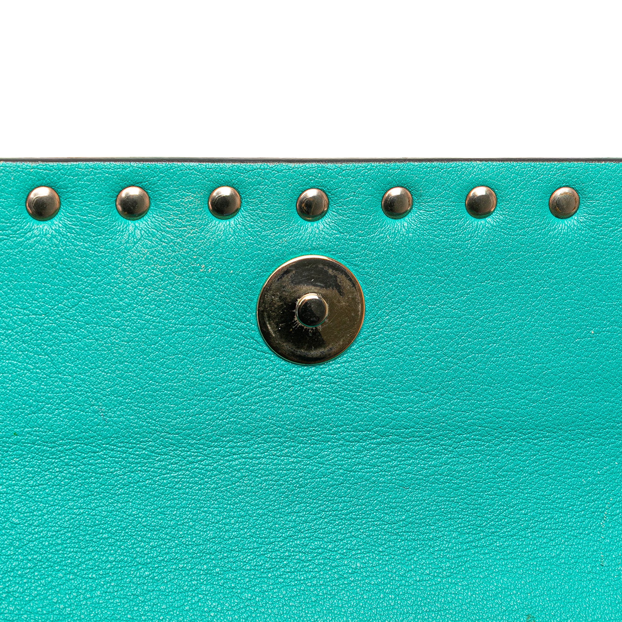 Nappa Rockstud Bangle Clutch