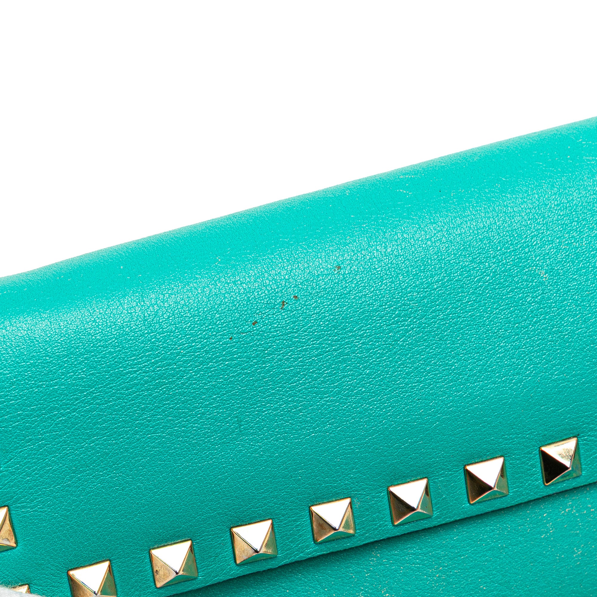 Nappa Rockstud Bangle Clutch