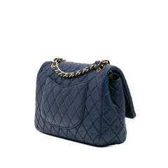 Medium Classic Calfskin Double Flap