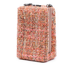CC Tweed Chain Vertical Box Crossbody