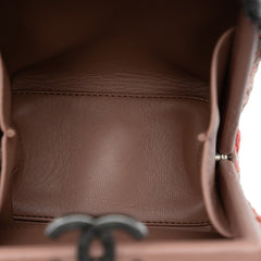 CC Tweed Chain Vertical Box Crossbody