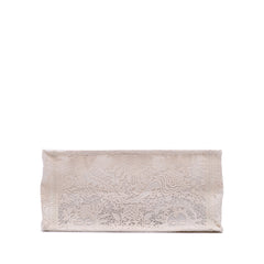 Medium Canvas D Lace Sun Embroidery Book Tote