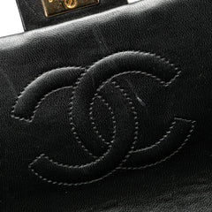 Mini Square Classic Lambskin Flap
