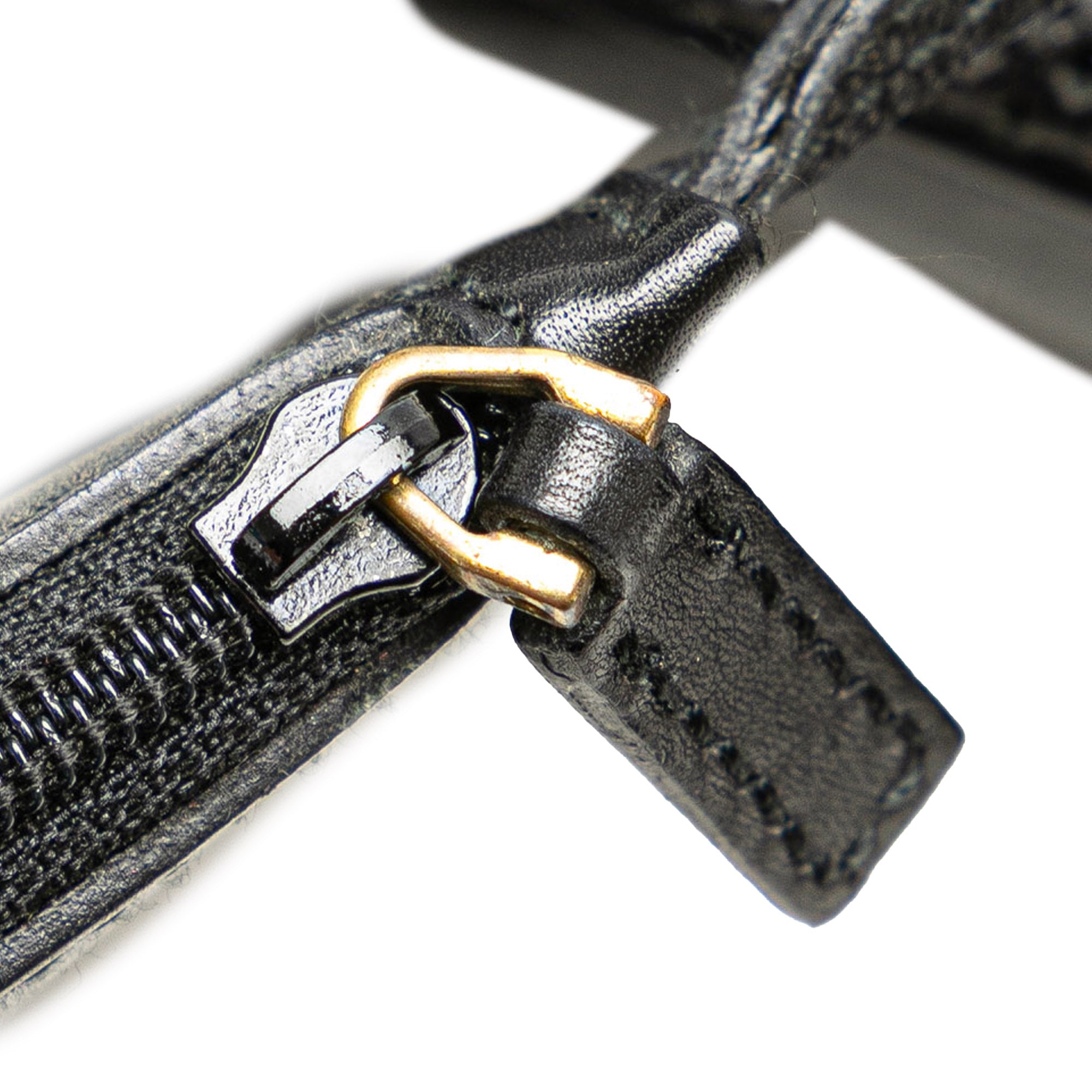 Perforated Calfskin Jackie Shoulder Bag