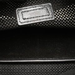 Perforated Calfskin Jackie Shoulder Bag