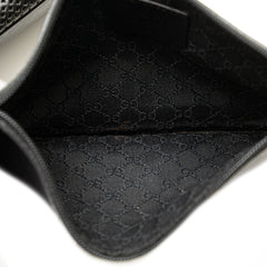 Perforated Calfskin Jackie Shoulder Bag