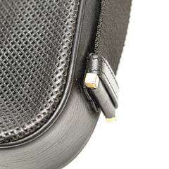 Perforated Calfskin Jackie Shoulder Bag