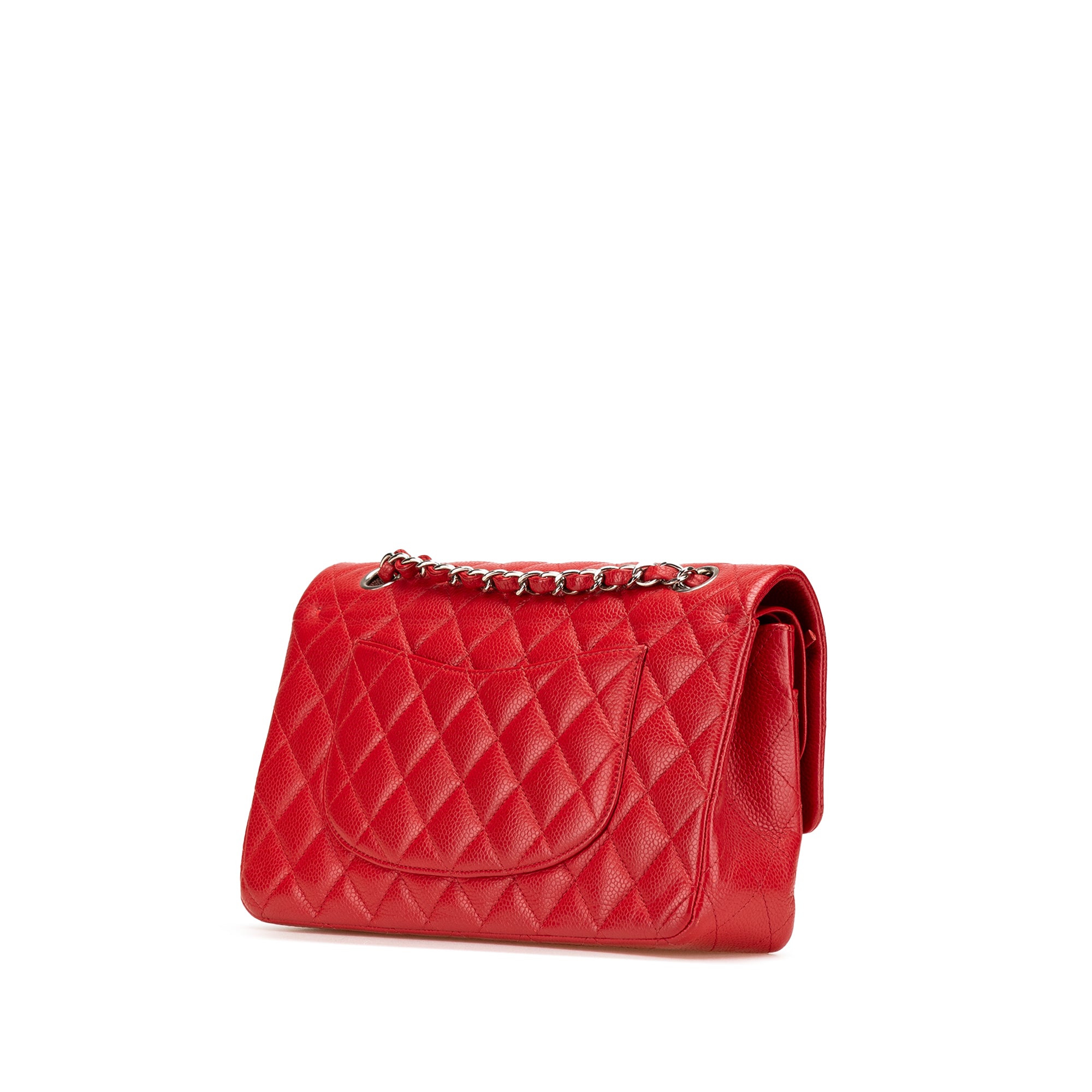 Medium Classic Caviar Double Flap