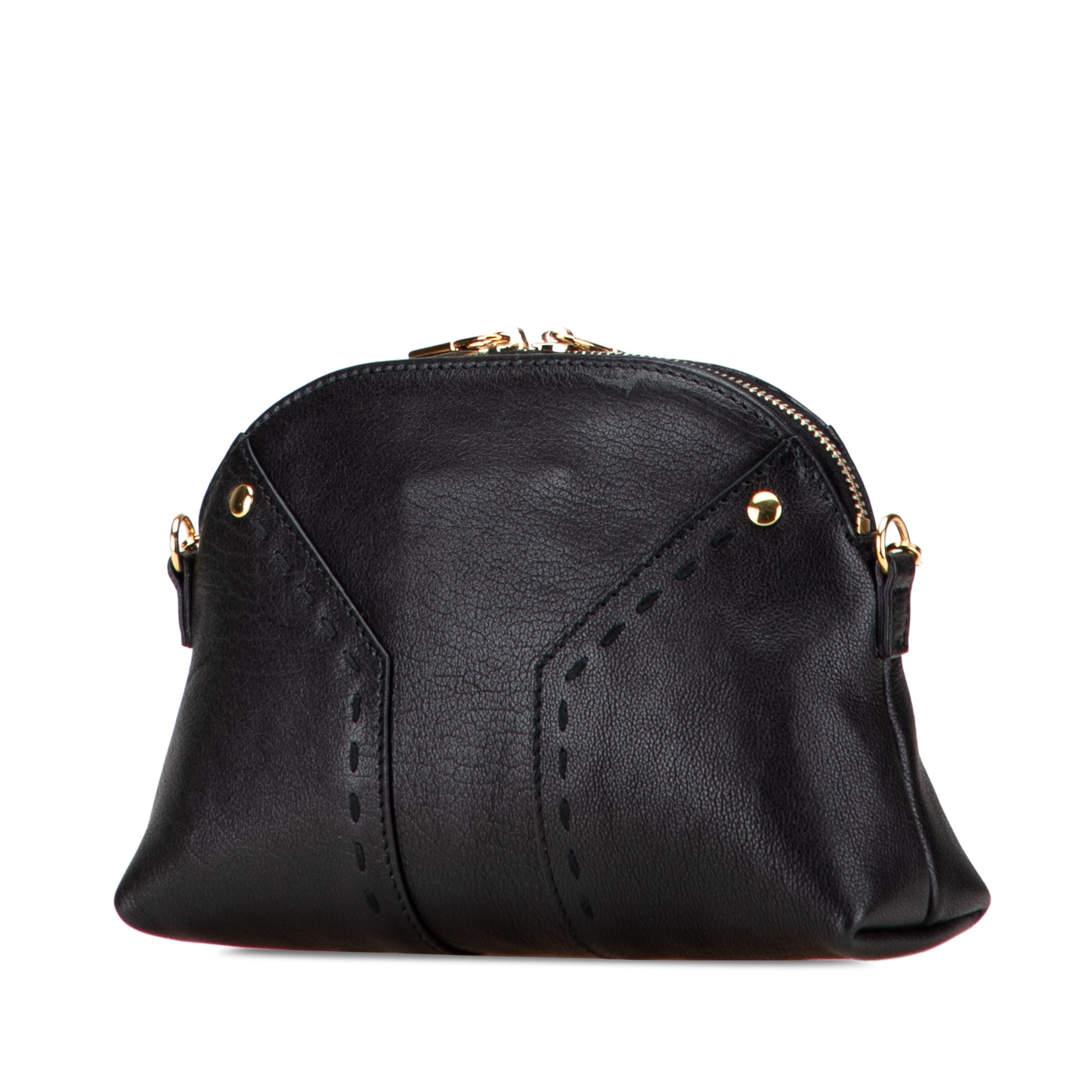 Mini Leather Muse Chain Bag