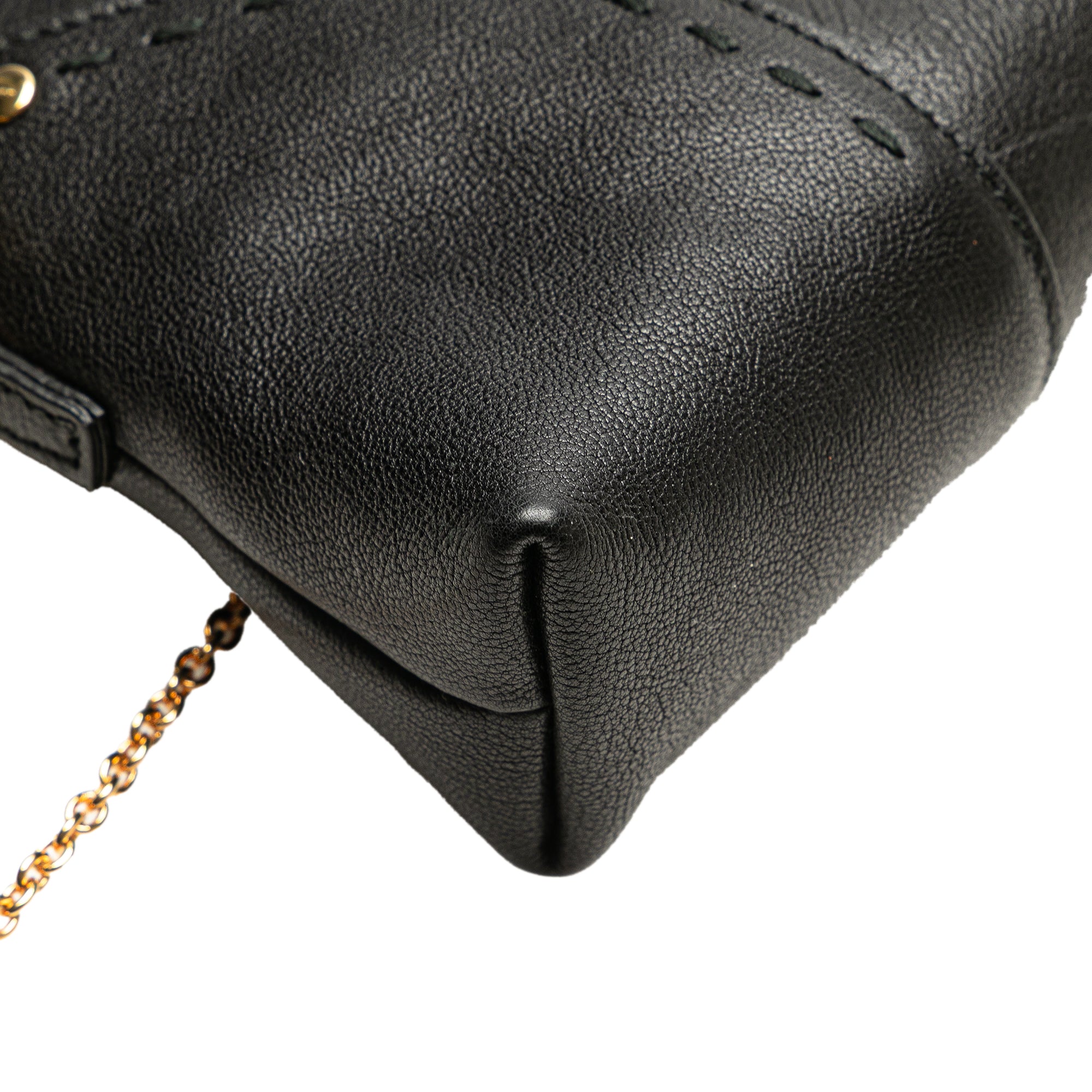 Mini Leather Muse Chain Bag