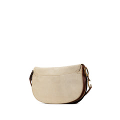 Canvas Double Saddle Crossbody