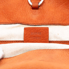 Medium Nubuck Leather Soho Chain Tote