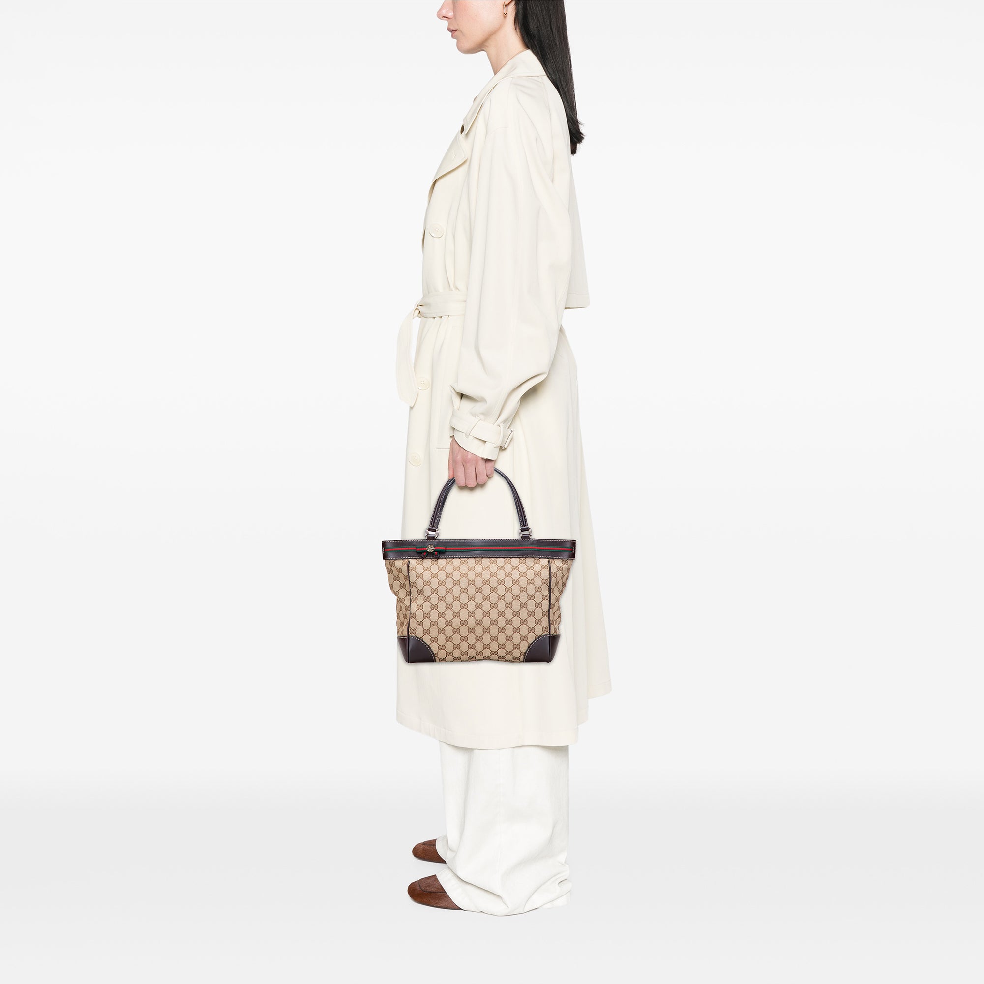 GG Canvas Web Mayfair Tote