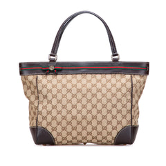 GG Canvas Web Mayfair Tote