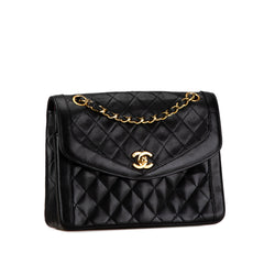 CC Quilted Lambskin Single Flap_1