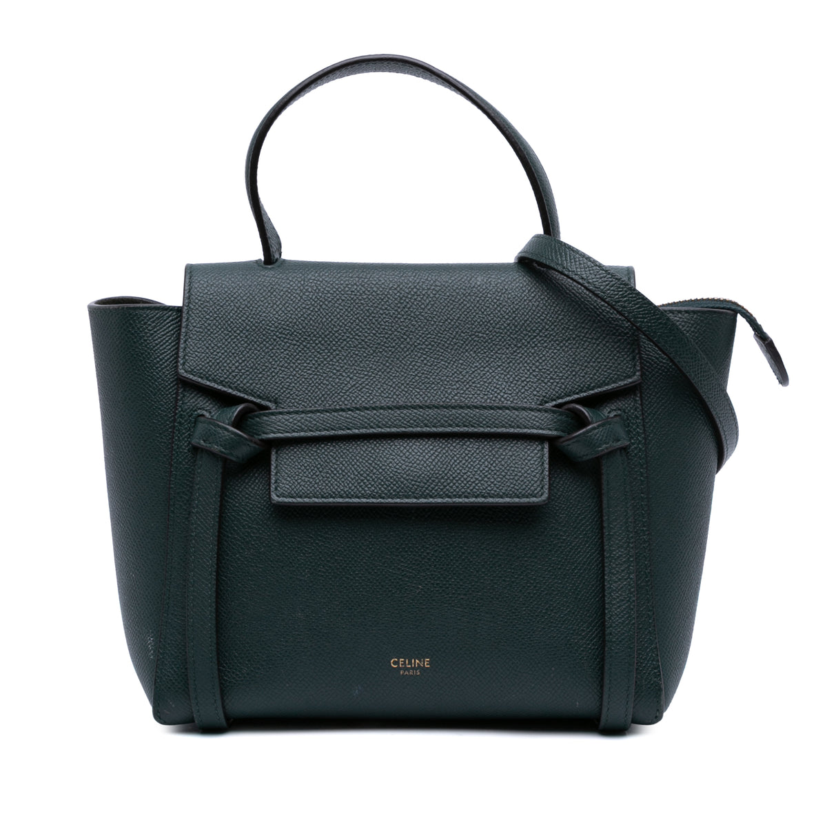 Nano Grained Calfskin Belt Bag