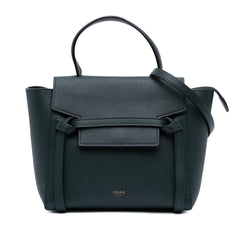 Nano Grained Calfskin Belt Bag