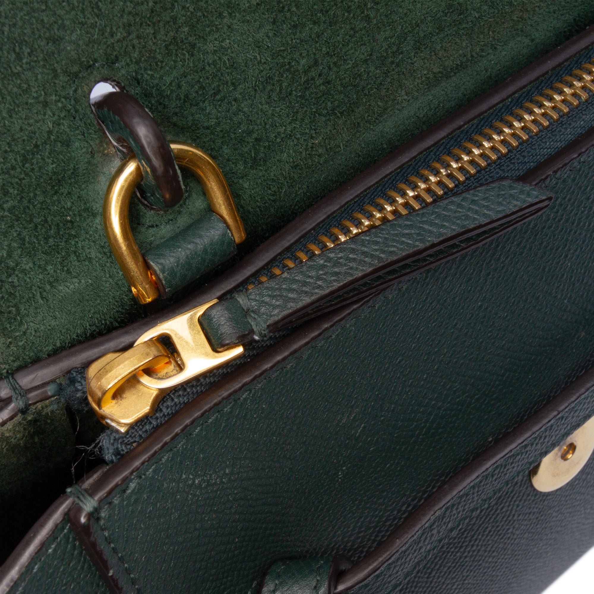 Nano Grained Calfskin Belt Bag