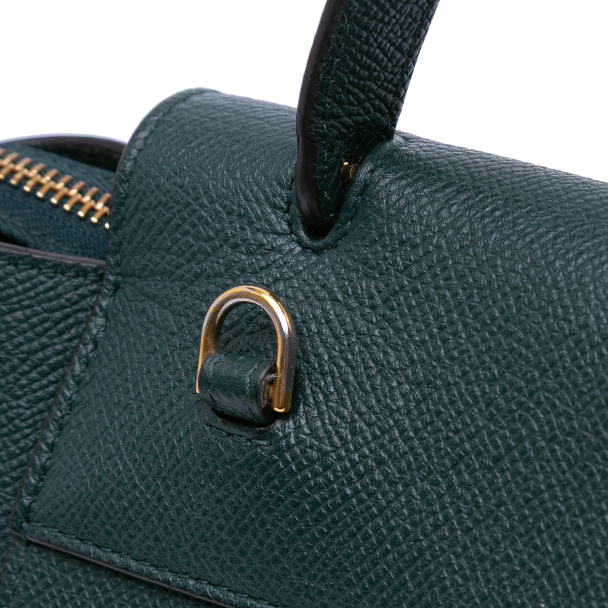 Nano Grained Calfskin Belt Bag