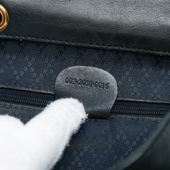 Calfskin Bamboo Drawstring Backpack