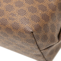 Macadam Coated Canvas Pouch