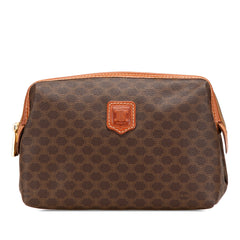 Macadam Coated Canvas Pouch