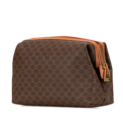 Macadam Coated Canvas Pouch
