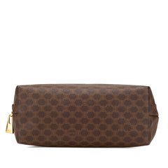 Macadam Coated Canvas Pouch