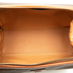 Macadam Coated Canvas Pouch