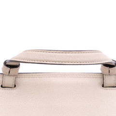 Medium Leather Bamboo Daily Satchel