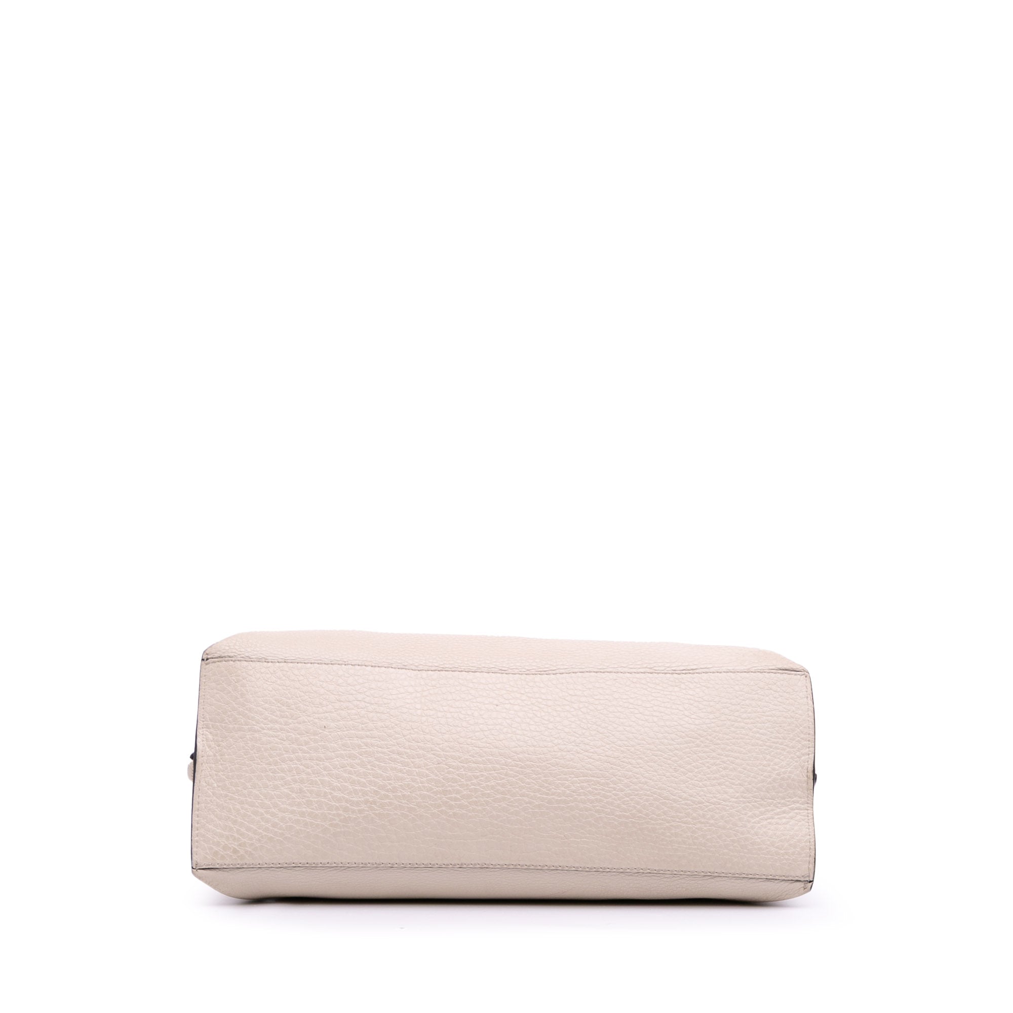 Medium Leather Bamboo Daily Satchel